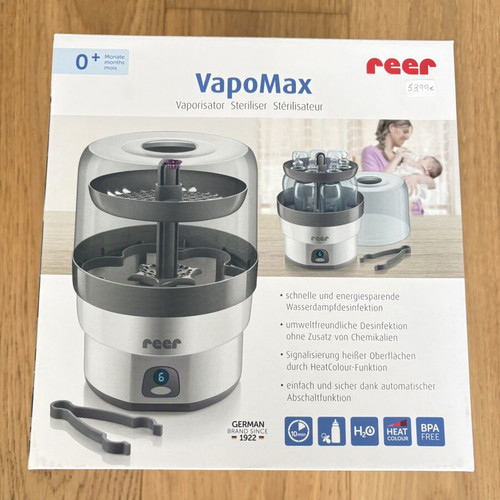 Reer Sterilizer for Bottles and Feeding Utensils like new