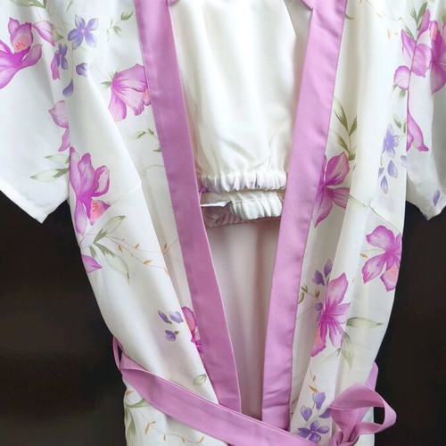 Luxury pajama like new, beige and pink, size M