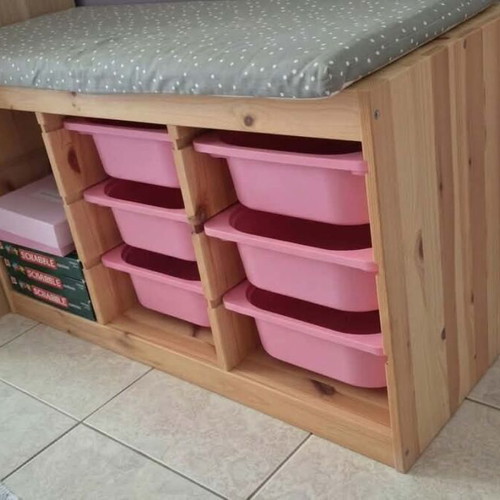 Bookshelf, desk, drawer, and storage space like new