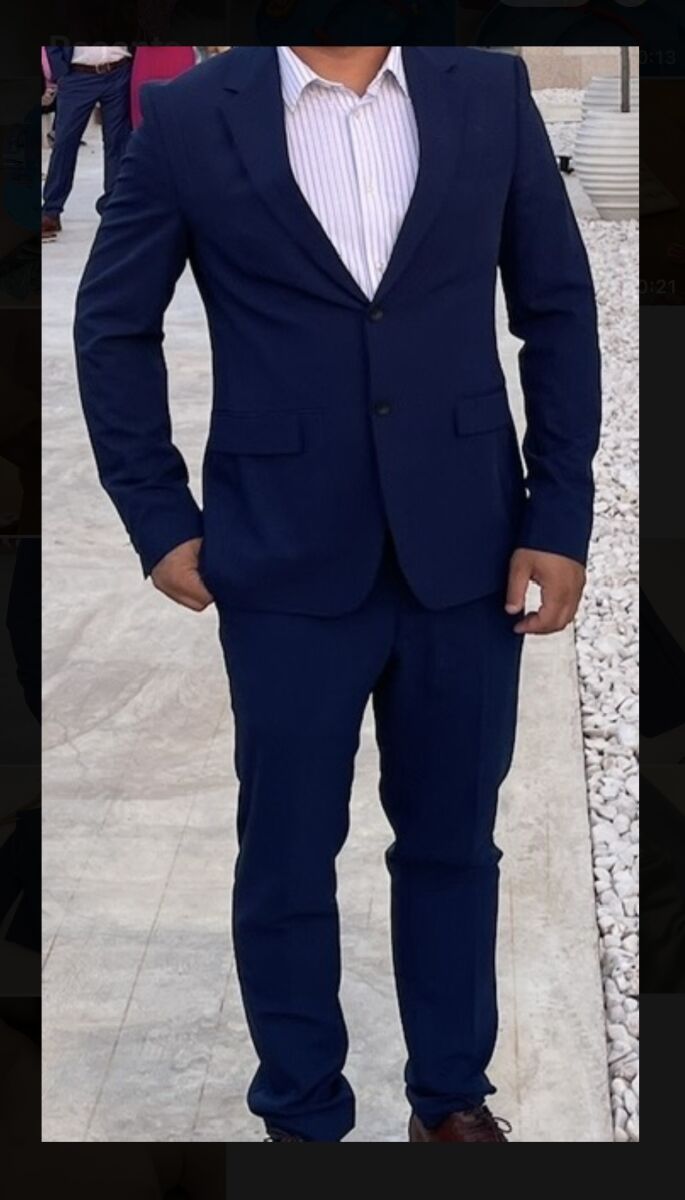 Zara men suit like new, navy blue,… - € 80,00 - Vendora.cy