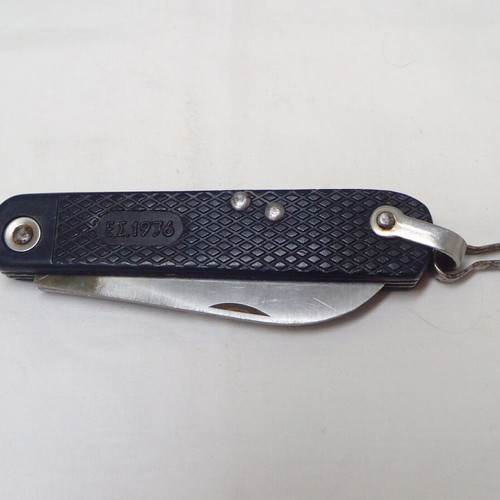 Greek army folding knife ASTERIS A.E 1976 used