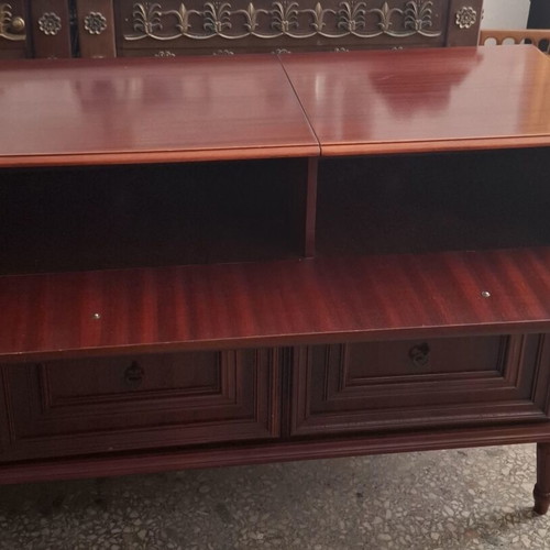 Vintage furniture for turntable and vinyl like new