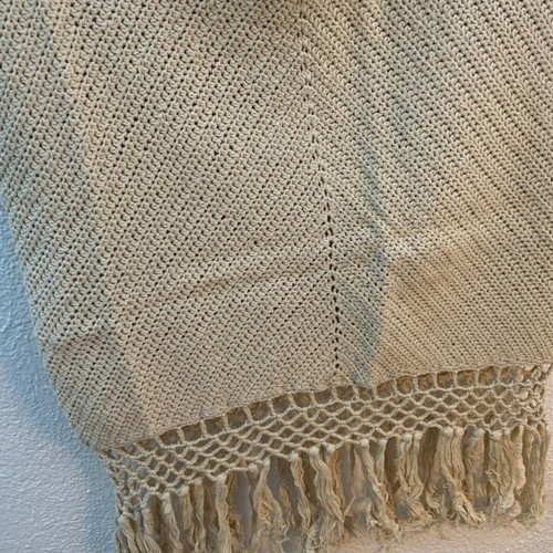 Minkpink knitted skirt Small used, beige color
