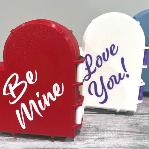 Valentine Heart Box rugged style new size 16x14x6