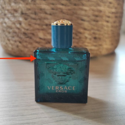 Versace Eros collectible set used, travel size eau de toilette 5ml, after shave 25ml, shower gel empty