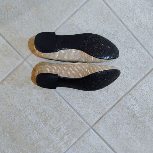 Cafe Noir beige ballerina shoes, size 37