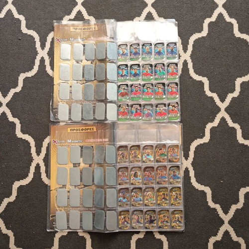 Football Metal Tag Albums 2022 like new, set of 2