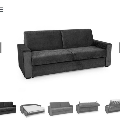 Sofa bed like new, size 1.60x2.00