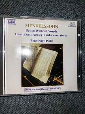 Mendelssohn Songs Without Words original CD like new, classical