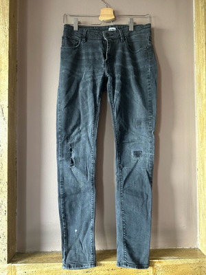 Reiko black pants used, skinny fit, size XS