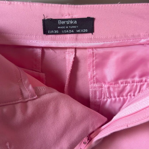 Bershka pink pants like new