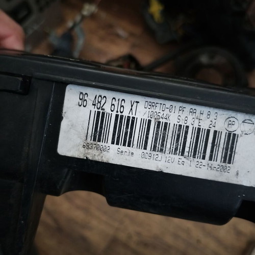Peugeot 406 climate control panel used, 1995-2004, 96 482 616 XT