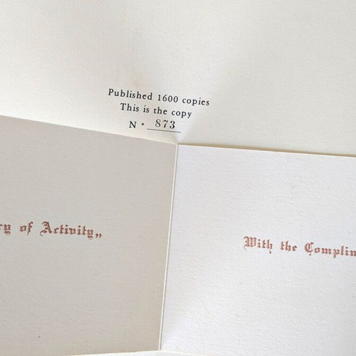Hugo Trumpy Genoa collectible book used, numbered edition