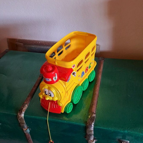 Toy train used