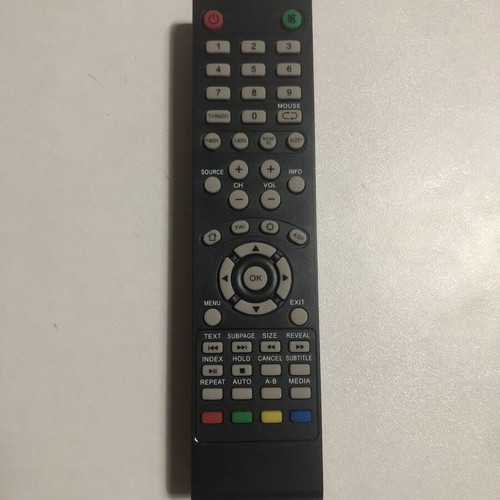 Allimjty Remote Control for Zephir ZVS49UHD LCD TVs new