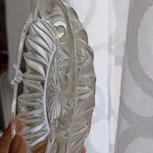 Glass ashtrays like new, set of 2