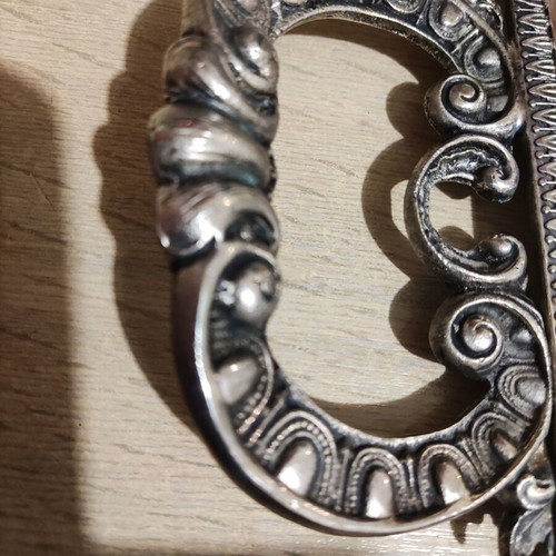 Silver-plated tray with carved handles new, ideal for wedding