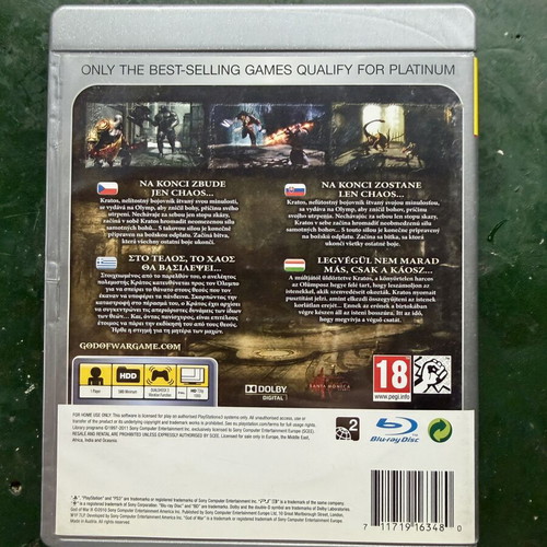 God of War III PS3 Platinum Edition game