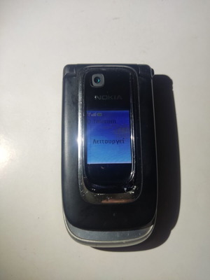 Nokia 6131 black used, fully functional with charger