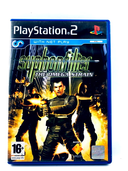 Syphon Filter: The Omega Strain (PlayStation 2 PS2) Complete *CIB* w/ Manual