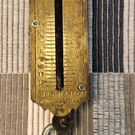 Pocket balance used 12 kg vintage, made in Germany