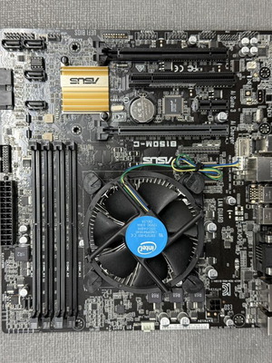 Μητρική ASUS B150M-C με επεξεργαστή Intel Core i5-6600 και ψύκτρα σαν καινούργιο