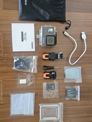 ThiEYE T5e Action Camera 4K με πλήρες πακέτο αξεσουάρ