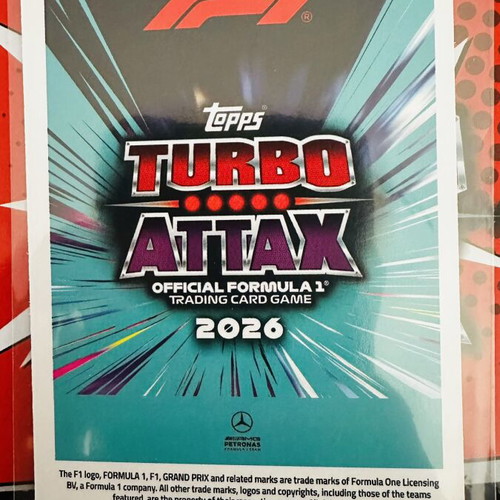 George Russell La Monumental Turbo Attax 2026 card like new