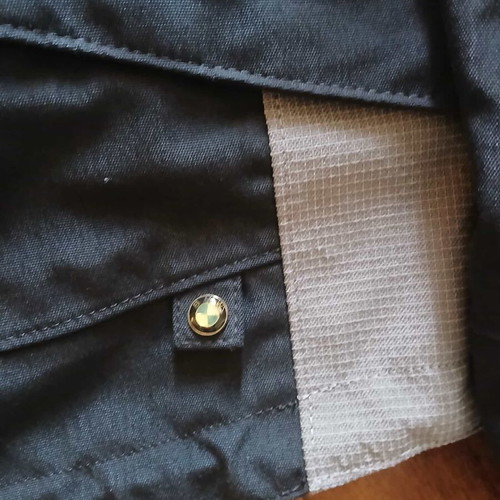 BMW Motorcycle Jacket No 46 Used Black with Gray Details