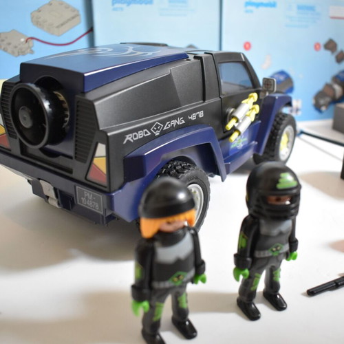 Playmobil Top Agents 4320 4878 4879 set with Robo-Gang vehicle used