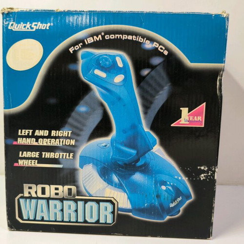 QuickShot Robo Warrior QS-6237 joystick used with original box