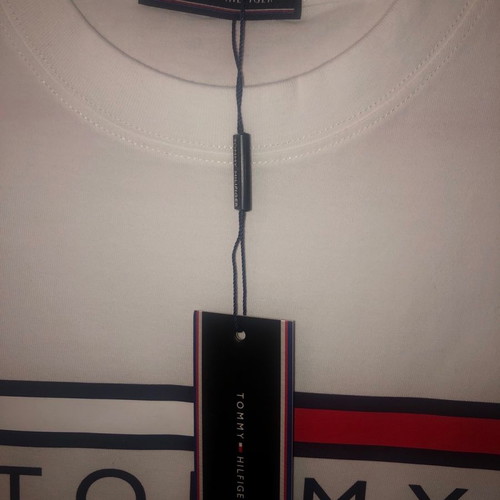 Tommy Hilfiger t-shirt with logo S new, white