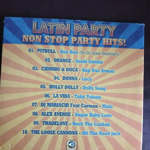 Latin Party CD used