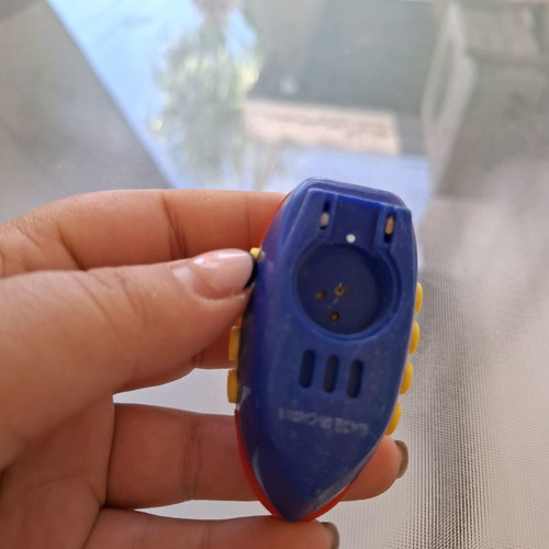 Bebe plastic toy boat used with damage