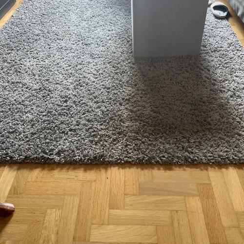 Hampen IKEA rug gray like new 220x160