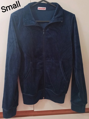 Velour jacket Marie Claire new, size S, blue, pack of 10