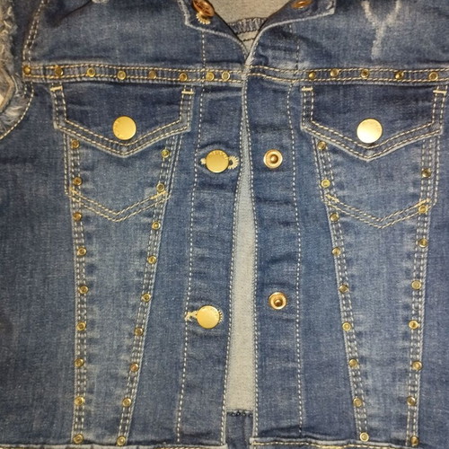Mayoral denim vest like new, 7-8 years, 128cm, unisex