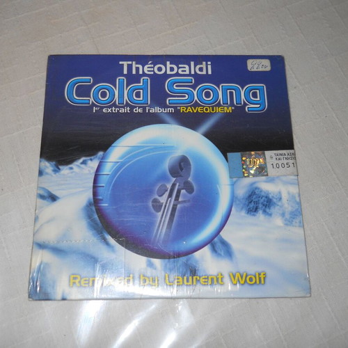 Cold Song Remixed By Laurent Wolf CD new, electronic