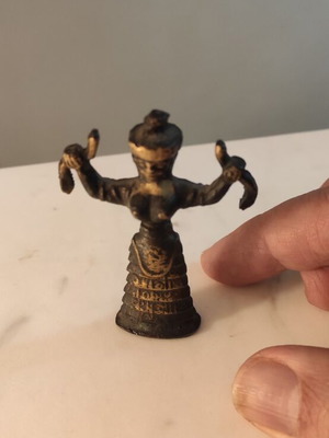 Minoan bronze figurine like new
