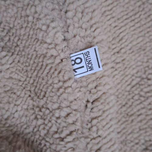 Keedo quilted baby jacket with warm fleece lining, 18 months