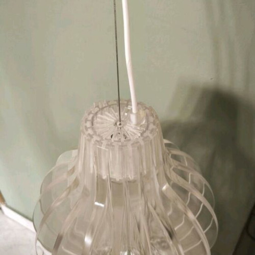 Plexiglass ceiling light like new
