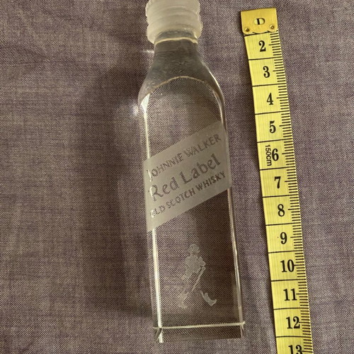 Glass decorative Johnnie Walker collectible promotional new