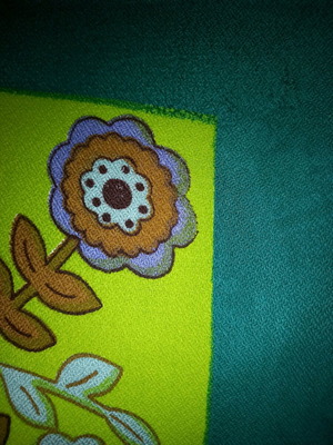 Table linen new 85x85 green shades