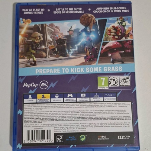 Plants vs. Zombies Battle for Neighborville PS4 game used