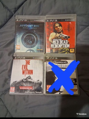 PS3 games used, pack of 3