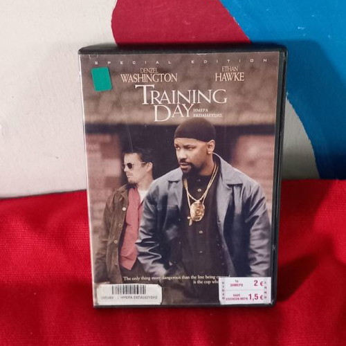 Training Day DVD used, action, crime, adventure with subtitles