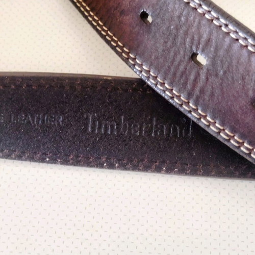 Timberland belt used, brown, length 1.25 m