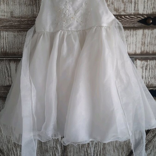 Wedding dress used nr 38/40 with veil and flower girl dress gift