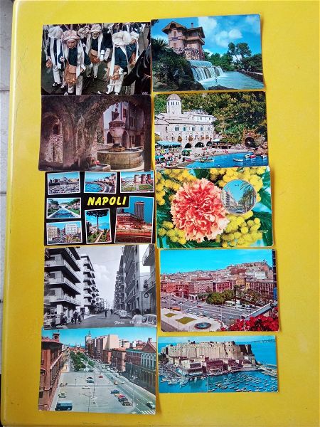  10 kart-postal italia- gallia-elvetia
