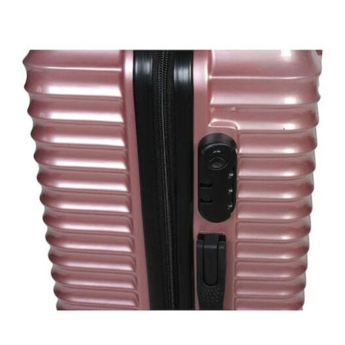 Keskor suitcase set of 2, like new, black and pink
